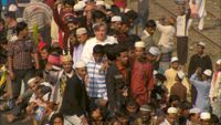 &sbquo;Population Boom&lsquo; Werner Boote auf dem Zug in Dhaka, Bangladesh