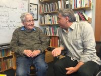`The Green Lie&acute; Noam Chomsky und Werner Boote